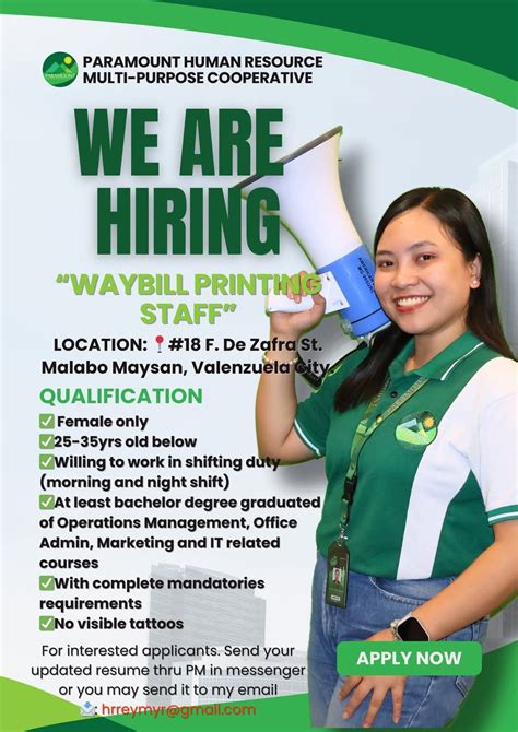 hiring in valenzuela|Work, Jobs in Valenzuela .